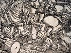 Hans Weiditz (1500-1536) - Medieval Life: Battle Scene,, Antiek en Kunst