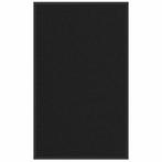 vidaXL Deurmat 90x150 cm zwart, Verzenden, Nieuw
