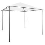 Witte Tuinprieel 3x3m - - Tweedekansje! OP=OP, Tuin en Terras, Overkappingen, Ophalen of Verzenden, Nieuw, Tuinpaviljoen