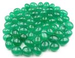 Parels, polykristallijn en smaragd - 450 karaat Gravure-