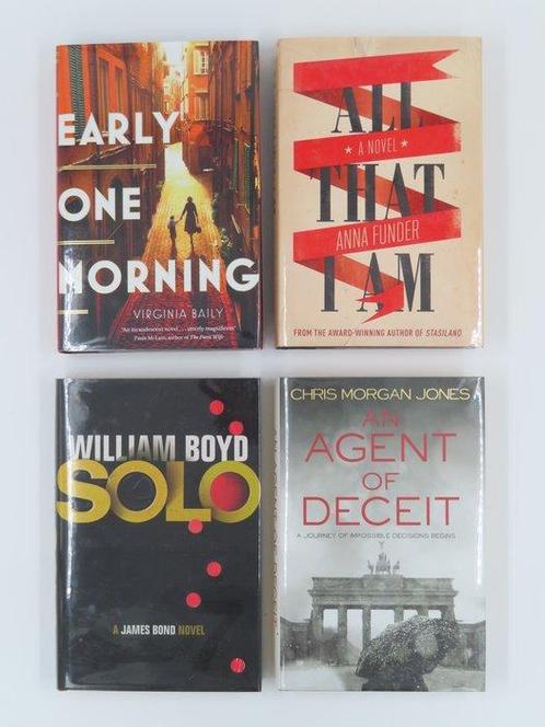 [Espionage and war] - Lot of 8 signed mysteries - 2008-2014, Antiek en Kunst, Antiek | Boeken en Bijbels