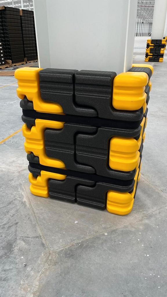 Column Sentry FIT System – Kunststof kolombeschermer - Geel, Zakelijke goederen, Kantoor en Winkelinrichting | Magazijn, Stelling en Opslag