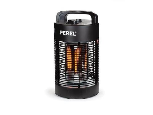 Tweedekans | Perel Mobiele terrasverwarmer, 700 W, carbon,, Doe-het-zelf en Verbouw, Verwarming en Radiatoren, Zo goed als nieuw