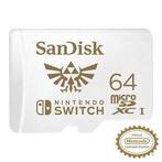 SanDisk 64GB Micro SD Card voor Nintendo Switch, Verzenden, Zo goed als nieuw