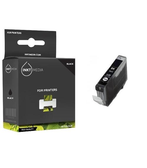 Geschikt Canon BCI-6BK inktcartridge Zwart van Inktmedia, Computers en Software, Printerbenodigdheden, Cartridge, Nieuw