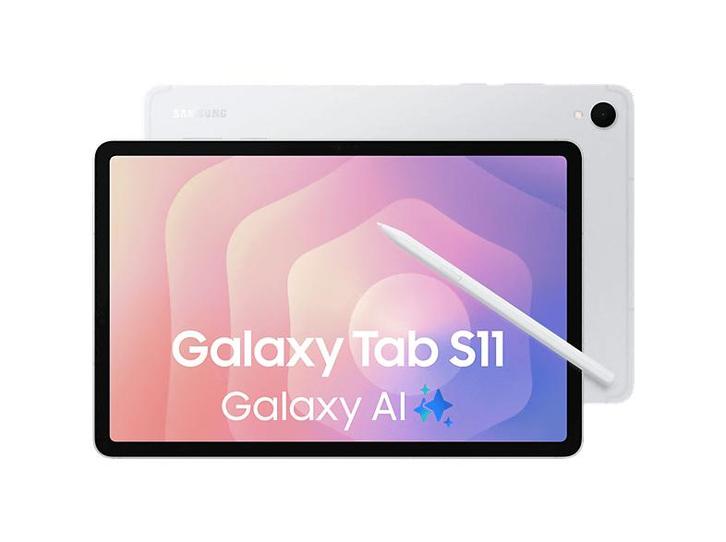 Samsung -  Galaxy Tab S11 - 11 Inch 128 Gb  Wifi - Zilver, Computers en Software, Android Tablets, 11 inch, 128 GB, 11 inch, Wi-Fi