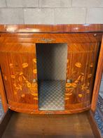Credenza - Palissander, Walnoot - Marqueterie Credenza, Antiek en Kunst
