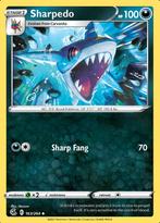 Sharpedo 163/264 (Fusion Strike), Hobby en Vrije tijd, Verzamelkaartspellen | Pokémon, Nieuw, Foil, Ophalen of Verzenden, Losse kaart