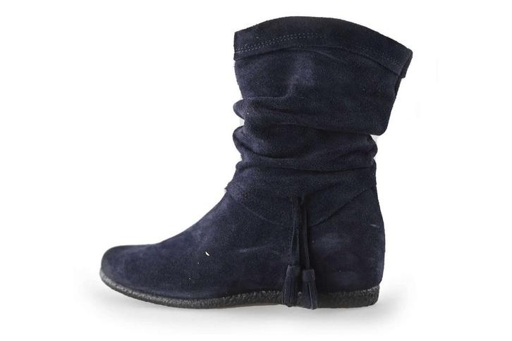 Agro Enkellaarzen in maat 36 Blauw | 10% extra korting, Kleding | Dames, Schoenen, Blauw, Gedragen, Lage of Enkellaarzen, Verzenden
