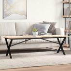 vidaXL Salontafelpoten X-frame 140x30x43 cm staal, Verzenden, Nieuw