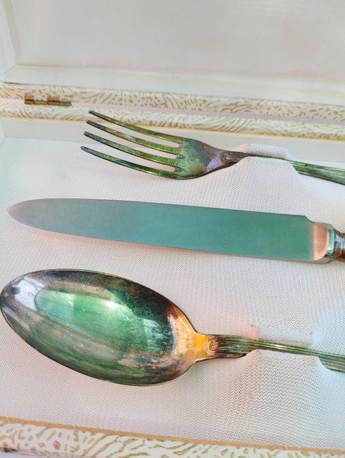 Bestekset (3) - .800 zilver - Zilveren bestek 800, Antiek en Kunst, Antiek | Goud en Zilver