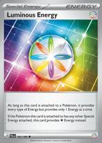 Luminous Energy 191/193 reverse holo Paldea evolved, Ophalen of Verzenden, Nieuw, Losse kaart, Foil
