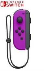 Nintendo Switch Joy-Con Controller Links Neon Paars - iDEAL!, Ophalen of Verzenden, Zo goed als nieuw