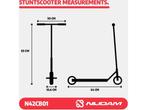 Nijdam Neon Feelin - Stuntstep - Aluminium frame -, Verzenden, Nieuw