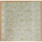 Ambiente - Lunch servet - Leaves Pattern Light Green, Verzenden, Nieuw