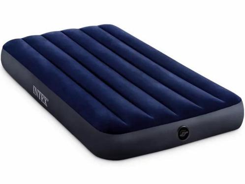 Intex Classic Downy luchtbed - 1-persoons (99 cm), Caravans en Kamperen, Kampeeraccessoires, Nieuw, Verzenden