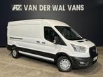 Ford Transit 2.0 TDCI 131pk L3H2 Euro6 Airco | Camera | Navi, Stof, Gebruikt, Wit, Dealer onderhouden