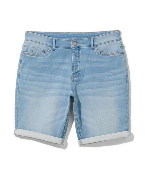 HEMA Heren short jogdenim lichtblauw van €30 voor €9 sale, Kleding | Heren, Overige Herenkleding, Nieuw, Verzenden