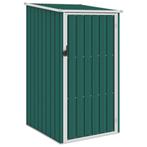 Tuinschuur 87x98x159 cm gegalvaniseerd staal groen, Tuin en Terras, Tuinhuizen, Verzenden, Nieuw