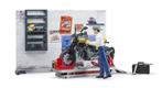 Bruder Bworld Motor Werkplaats Ducati Scrambler, Kinderen en Baby's, Speelgoed | Speelgoedvoertuigen, Nieuw, Ophalen of Verzenden