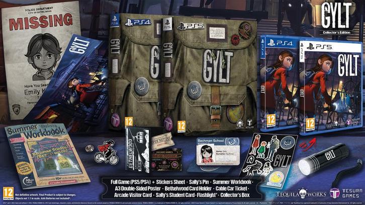 Gylt Collectors Edition (PlayStation 5), Spelcomputers en Games, Games | Sony PlayStation 4, Gebruikt, Vanaf 7 jaar, Verzenden