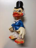 Donald Duck, Dagobert Duck - 2 rubberen poppen met pieper -, Verzamelen, Disney, Nieuw