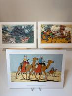 Moulinsart - Tintin - Lot de 3 reproductions grand format, Boeken, Nieuw