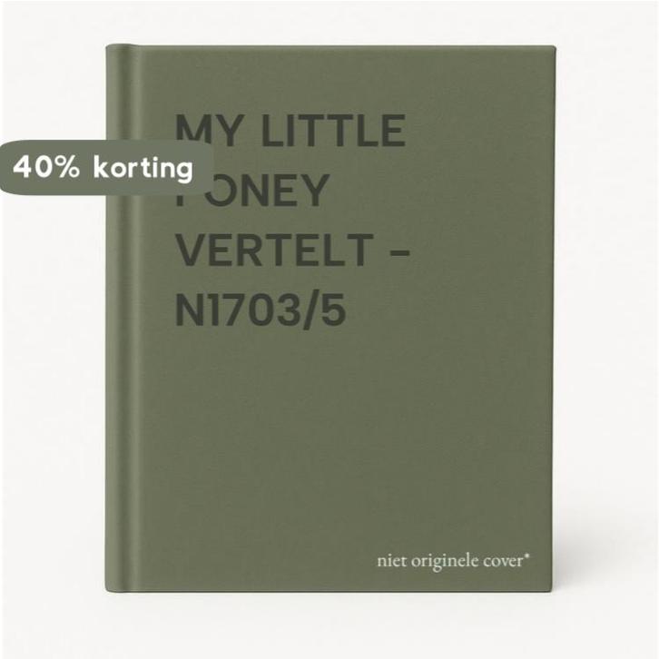 MY LITTLE PONEY VERTELT - N1703/5 9789041217257, Boeken, Kinderboeken | Kleuters, Gelezen, Verzenden