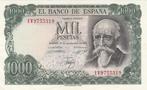 1971 Au Spain P 154a 1000 Pesetas, Postzegels en Munten, Bankbiljetten | Europa | Niet-Eurobiljetten, Verzenden