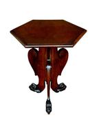 scuola italiana - Hand-made - Tafel - Hout - Driepoot in