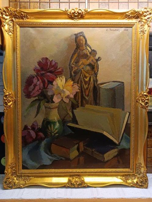 Emil Beischläger (1897-1977) - Tischstillleben - NO RESERVE, Antiek en Kunst, Kunst | Schilderijen | Klassiek