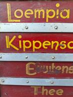 Vintage Price List - Reclamebord - Metaal