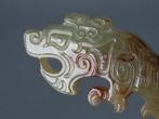 Figuur - Mythical Beast Ornament - jade (niet getest) -, Antiek en Kunst