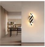 Gebogen LED Wandlamp –Spiraal Design voor Slaapkamer en Gang, Verzenden, Nieuw