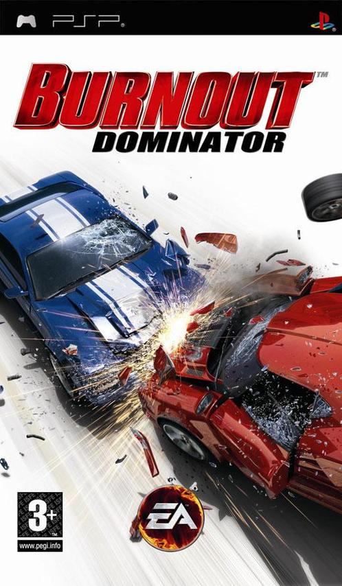 Burnout Dominator-Standaard (PSP) Gebruikt, Spelcomputers en Games, Games | Sony PlayStation Portable, Zo goed als nieuw, Ophalen of Verzenden