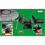 Hofftech Bankschroef - Quick Release - 360 Graden Draaivo..., Doe-het-zelf en Verbouw, Gereedschap | Handgereedschap, Ophalen of Verzenden