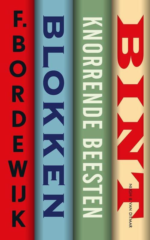 9789038815497 Blokken, Knorrende beesten, Bint, Boeken, Romans, Nieuw, Verzenden