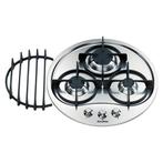 Bieden: Foster 3 burner stainless steel gas stove round - 7, Ophalen of Verzenden, Nieuw