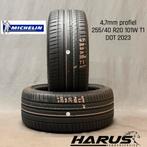 255/40/20 101W T1 Michelin zomerbanden 4,7mm profiel 2X, Gebruikt, 255 mm, Ophalen of Verzenden, Band(en)