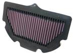 K&N 06-09 Suzuki GSXR600/750 Replacement Air Filter, Ophalen of Verzenden, Nieuw