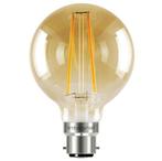 Integral LED Globelamp G80 B22d 2.5W 170lm 1800K Amber Ni..., Huis en Inrichting, Ophalen of Verzenden, Nieuw