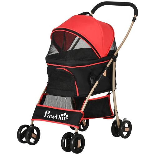 TRUUSK Hondenwagen, 2 In 1 Hondentrolley, Draagtas, Opvouwba, Dieren en Toebehoren, Honden-accessoires, Nieuw, Verzenden