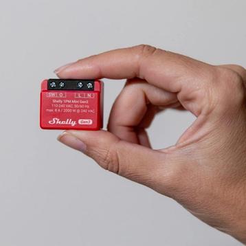 Shelly Shelly 1PM Mini Gen3 Schakel-meetactor WiFi, beschikbaar voor biedingen