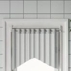 vidaXL Gordijnrails 2 st 60-105 cm aluminium wit en, Huis en Inrichting, Verzenden, Nieuw