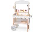 Viga Toys® - Mobiele Winkel IJssalon - Houten speelgoed -, Verzenden, Zo goed als nieuw