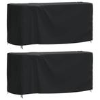 vidaXL Tuinmeubelhoezen 2 st waterdicht 420D 180x70x90 cm, Tuin en Terras, Verzenden, Nieuw
