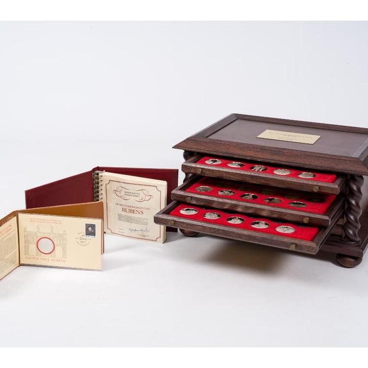 Franklin Mint - De Meesterwerken van Rubens, Postzegels en Munten, Edelmetalen en Baren, Verzenden