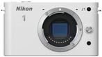 Nikon 1 J1 Systeemcamera Body - Wit (FLITSER DEFECT), Verzenden, Zo goed als nieuw