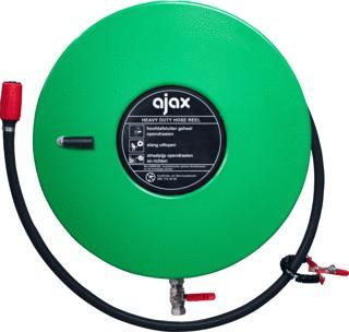 Slanghaspel | Enkel | Staal | Handmatig oprolmechanisme |..., Zakelijke goederen, Horeca | Keukenapparatuur, Verzenden