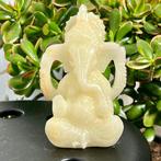 Afghaanse Jade Fijn gepolijste Afghaanse Jade Ganesha Beeld, Verzamelen, Mineralen en Fossielen